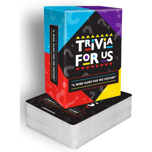 Trivia For Us Card Game