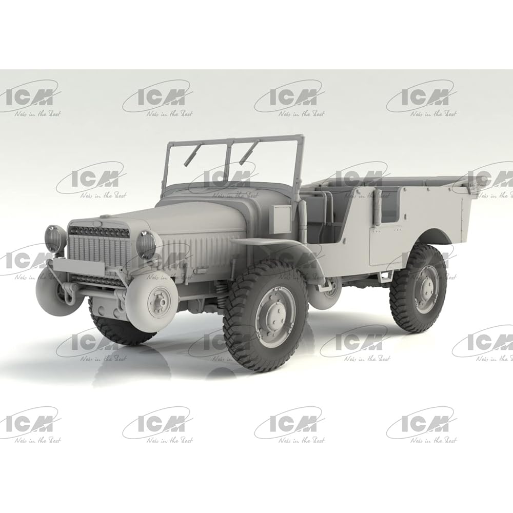 ICM 1/35 Battle of France (1940 Spring) Set Plastic Model DS3514 Molding Color