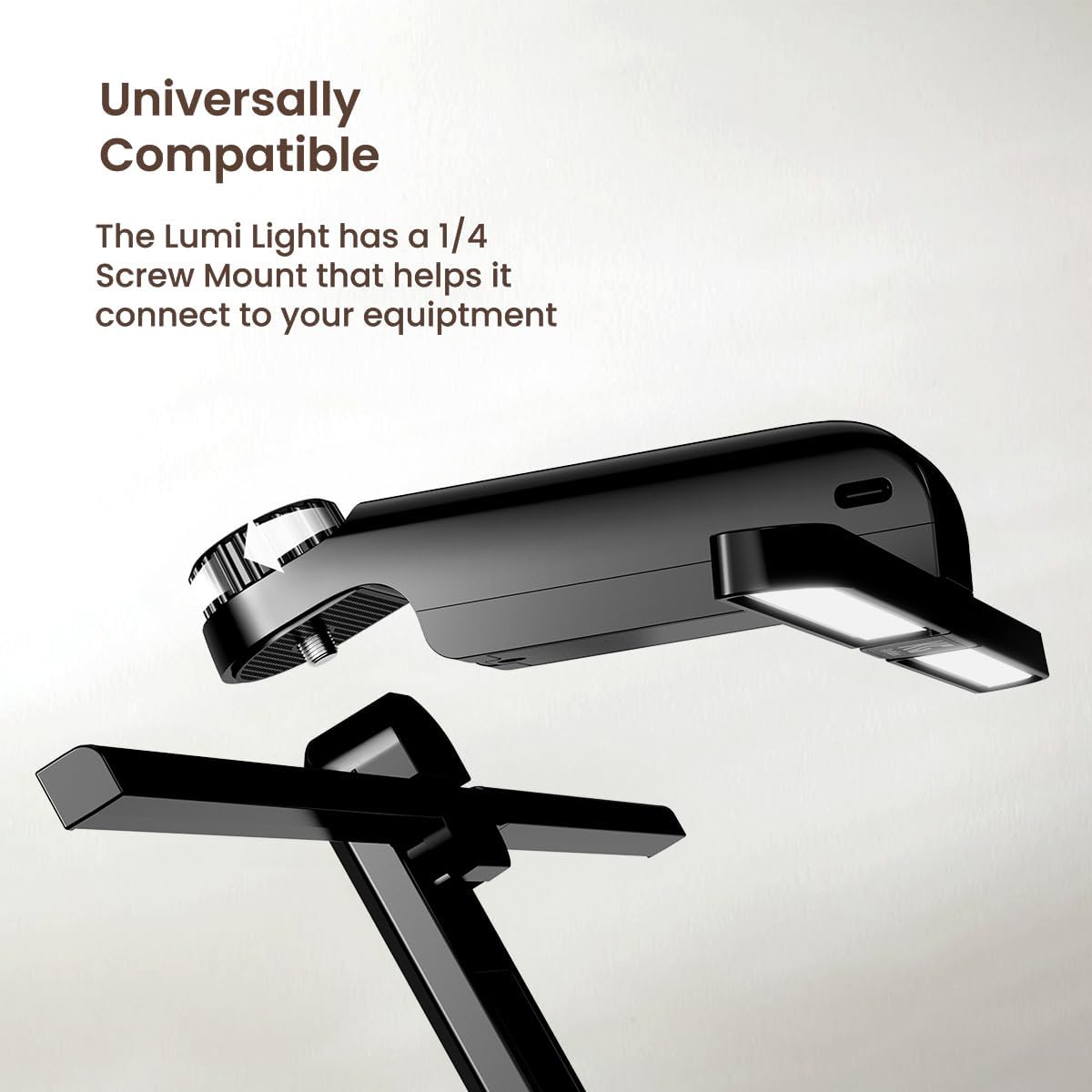 KraftGeek Music Stand Light - Black
