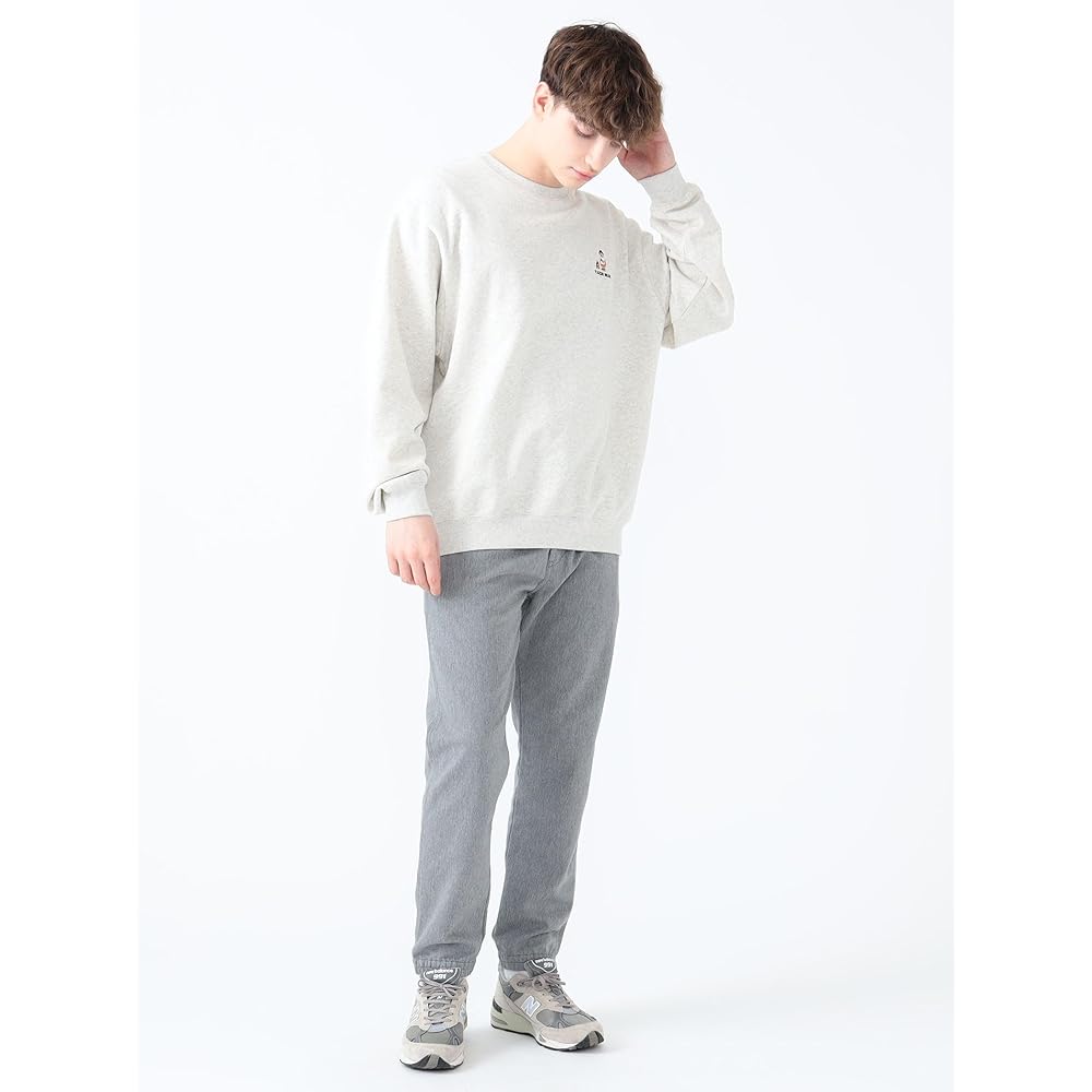 [Beams Heart] Sweat Takibi Bear Big Sweat Men's