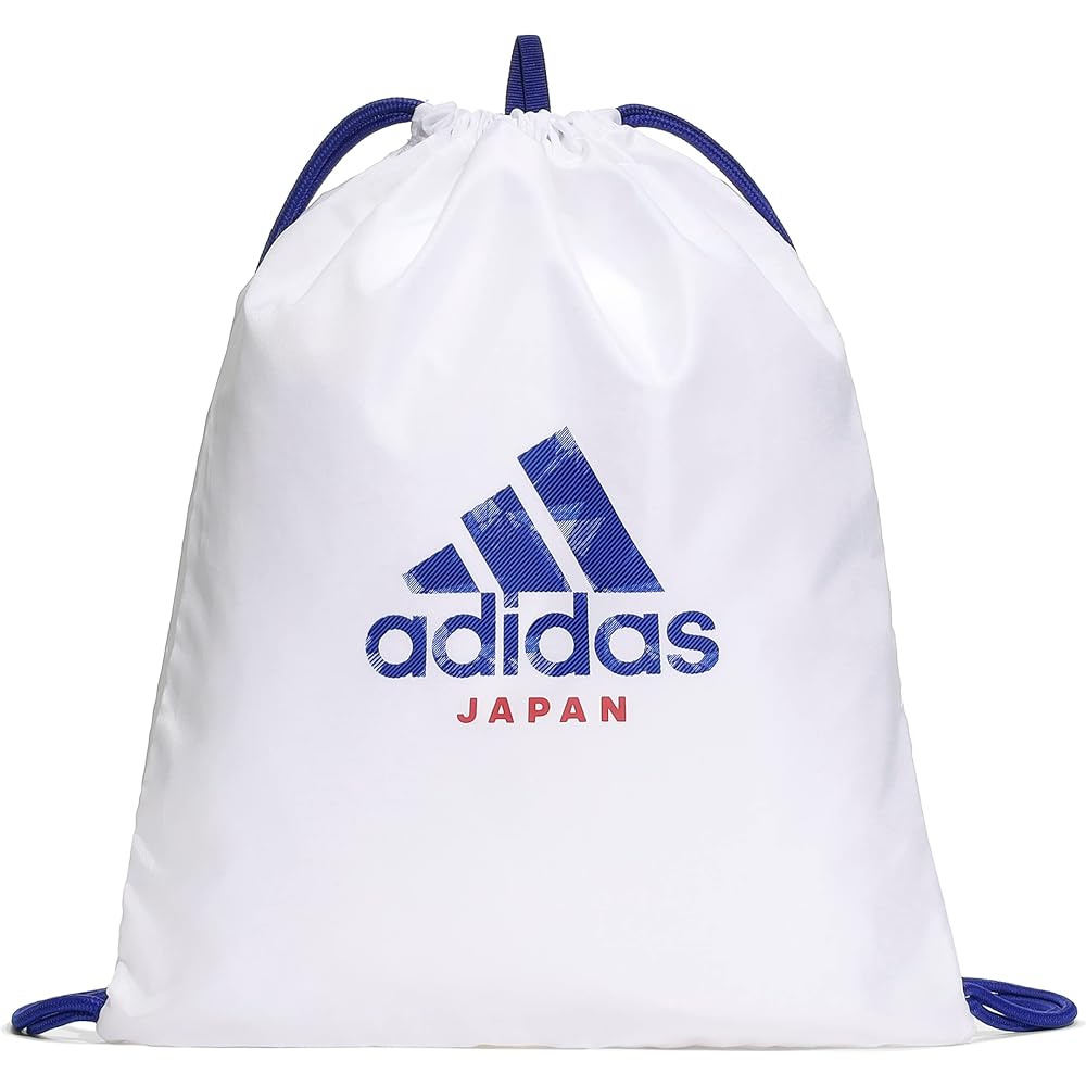 [Adidas] Gym Bag Japan National Soccer 2022 Gym Sack HM477 White/Japan Blue (HP1315) Free Size