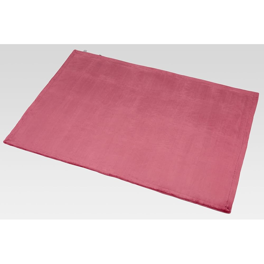 Moelleux [Melting 2-Piece Flannel Blanket] Double Size Rose Pink IL83020-127
