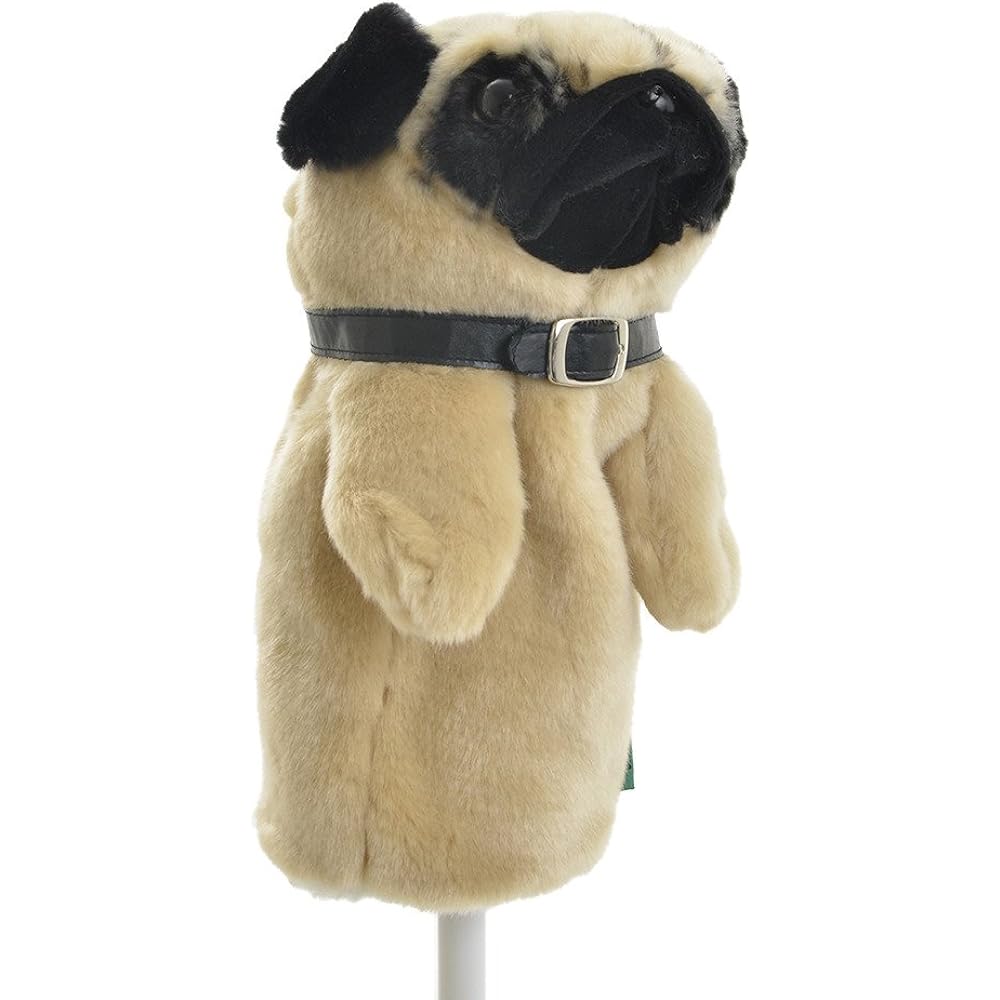 Hokushin Trading Pug Head Cover WHC142