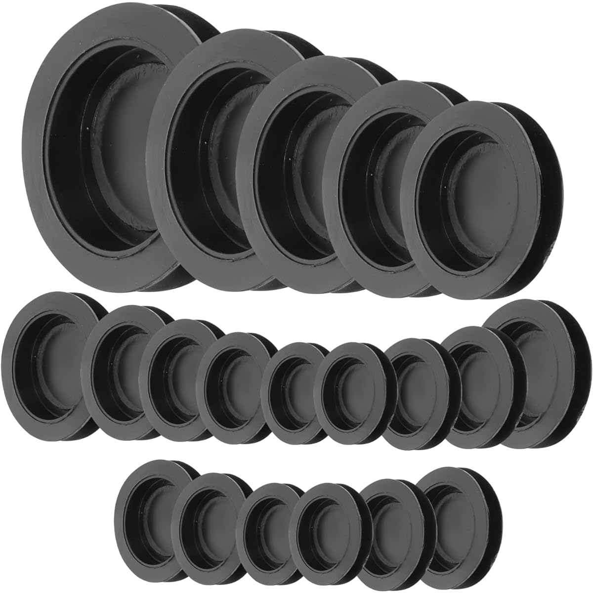 Ipetboom 20pcs Piggy Bank Plugs or Stoppers Rubber Plugs Piggy Bank Lid Piggy Bank Bottom Cover Piggy Bank Lock Replacement