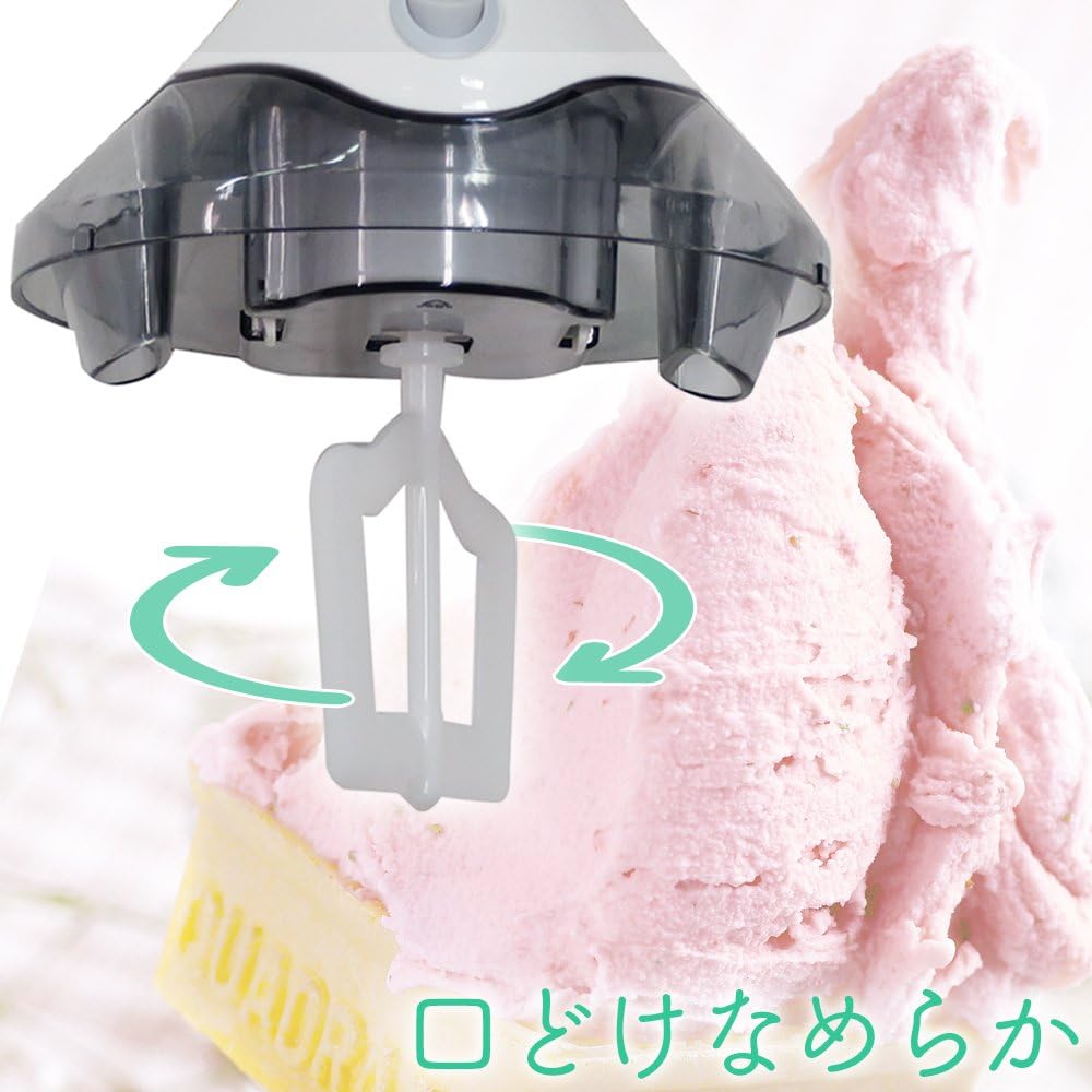 Iris Ohyama Ice Cream Maker Vanilla Strawberry ICM01-VS