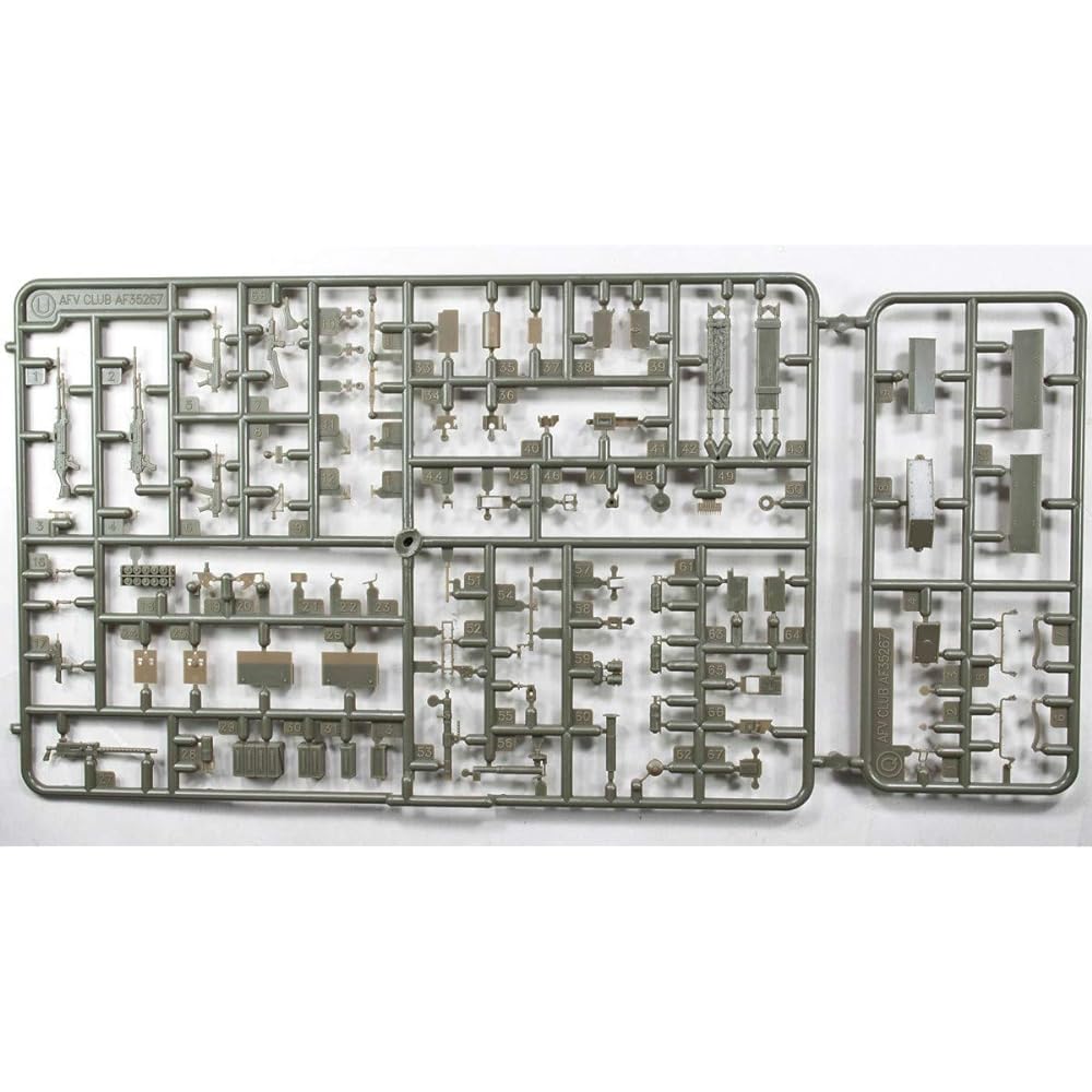 AFV CLUB 1/35 IDF Shotkar Gimel 1982 Reactive Armor Equipped Plastic Model FV35267
