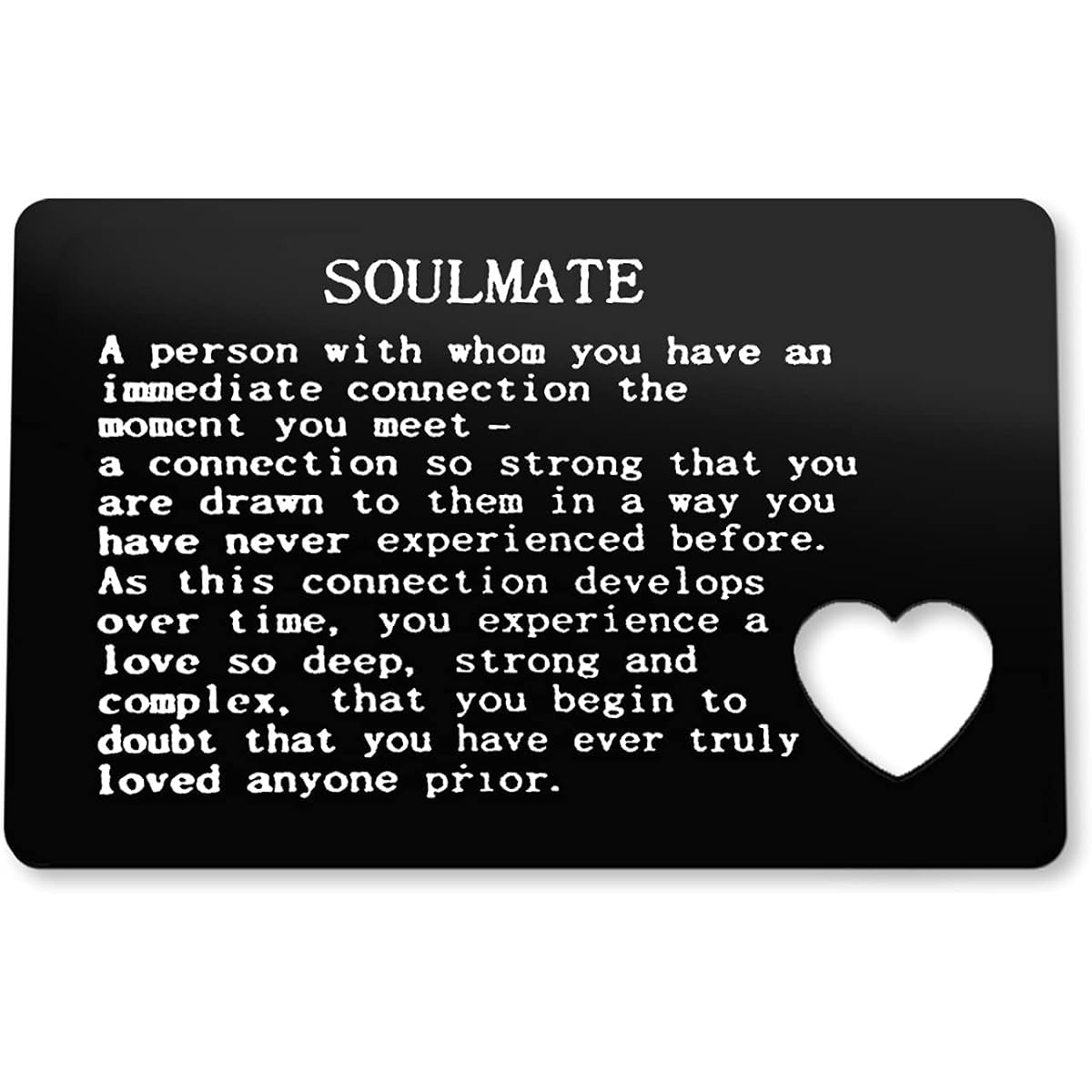 Anniversary Card Gifts for Him Engraved Wallet Card Inserts for Boyfriend Husband Wedding Gifts Valentine's Day Gifts Christmas Birthday Gifts for Men Anniversary Gifts Engagement Gifts for Him
