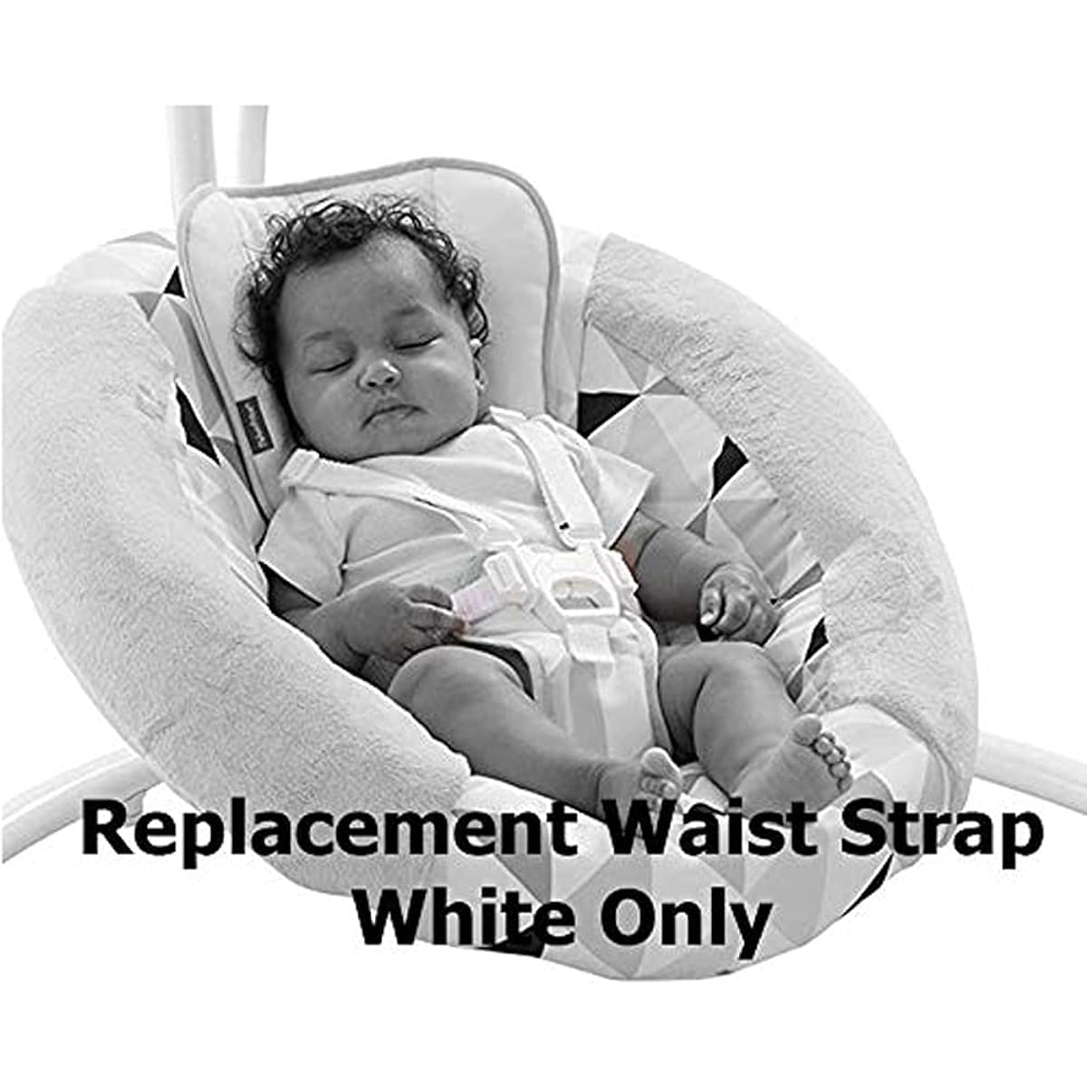 ELE Fisher-Price Swing Swing - Replacement Waist Strap - White