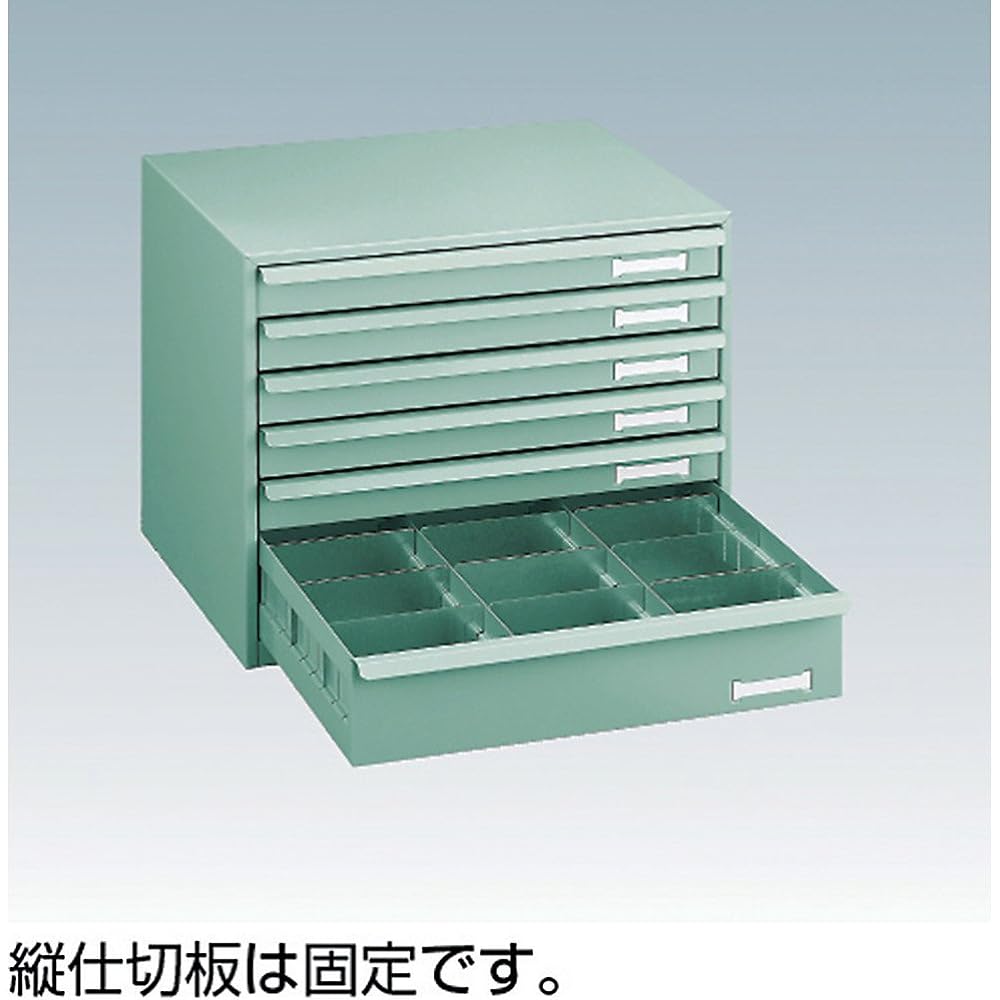 TRUSCO Tabletop Tool Case Wide 6 Tiers 384X327XH327 DT-L1S5