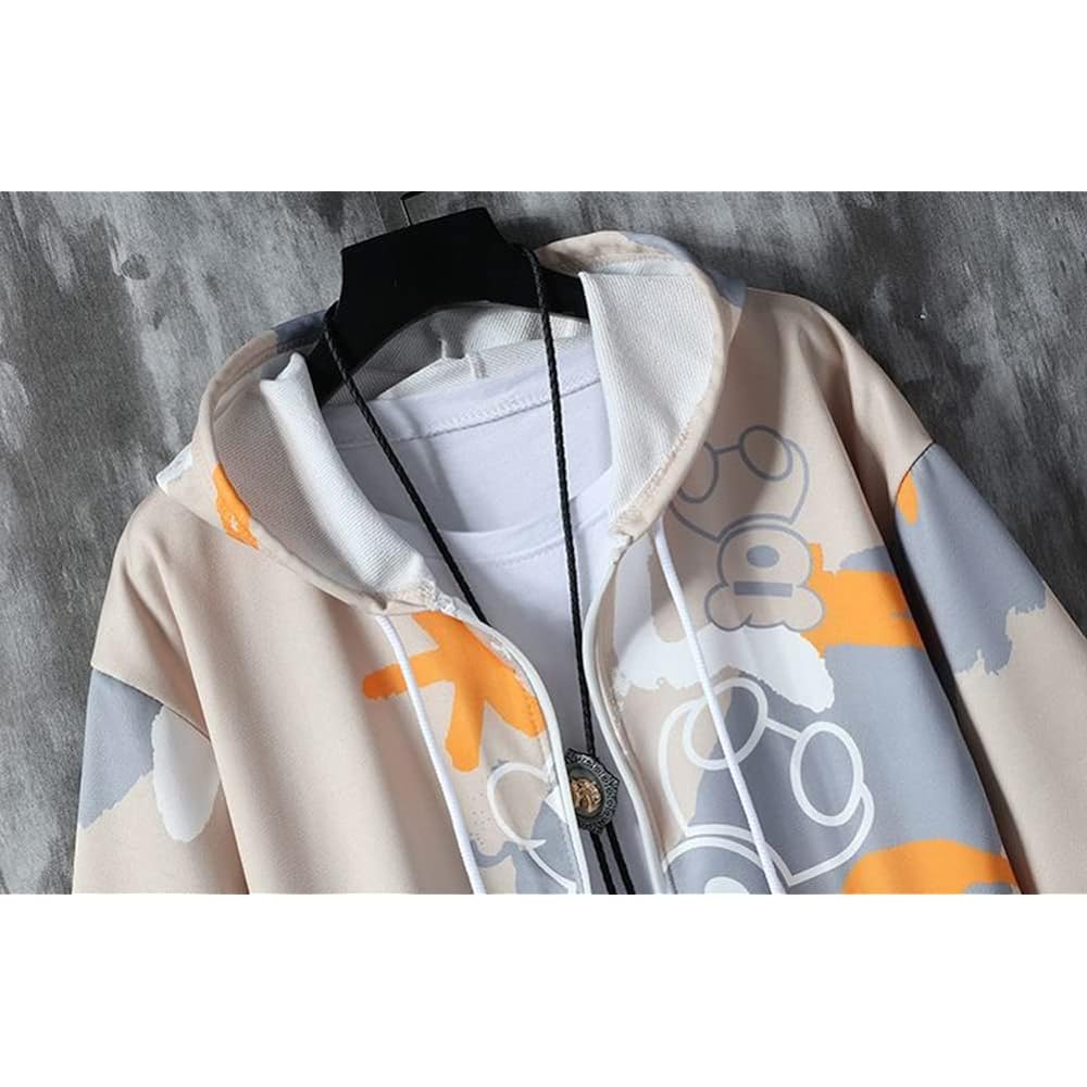 [AYISTELU] Hoodie Men's T-Shirt, Short Sleeve, Soft, Comfortable, Unisex, Large Size, Loose, Fashion, Men's Clothing, Spring, Summer