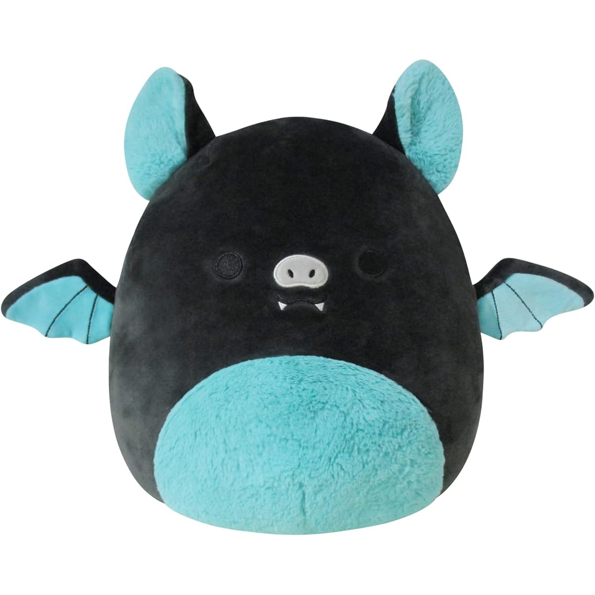 Squishmallow 12" Aldous Teal and Black Fruit Bat - Medium Ultra Soft Official Kelly Toys Plush Toy