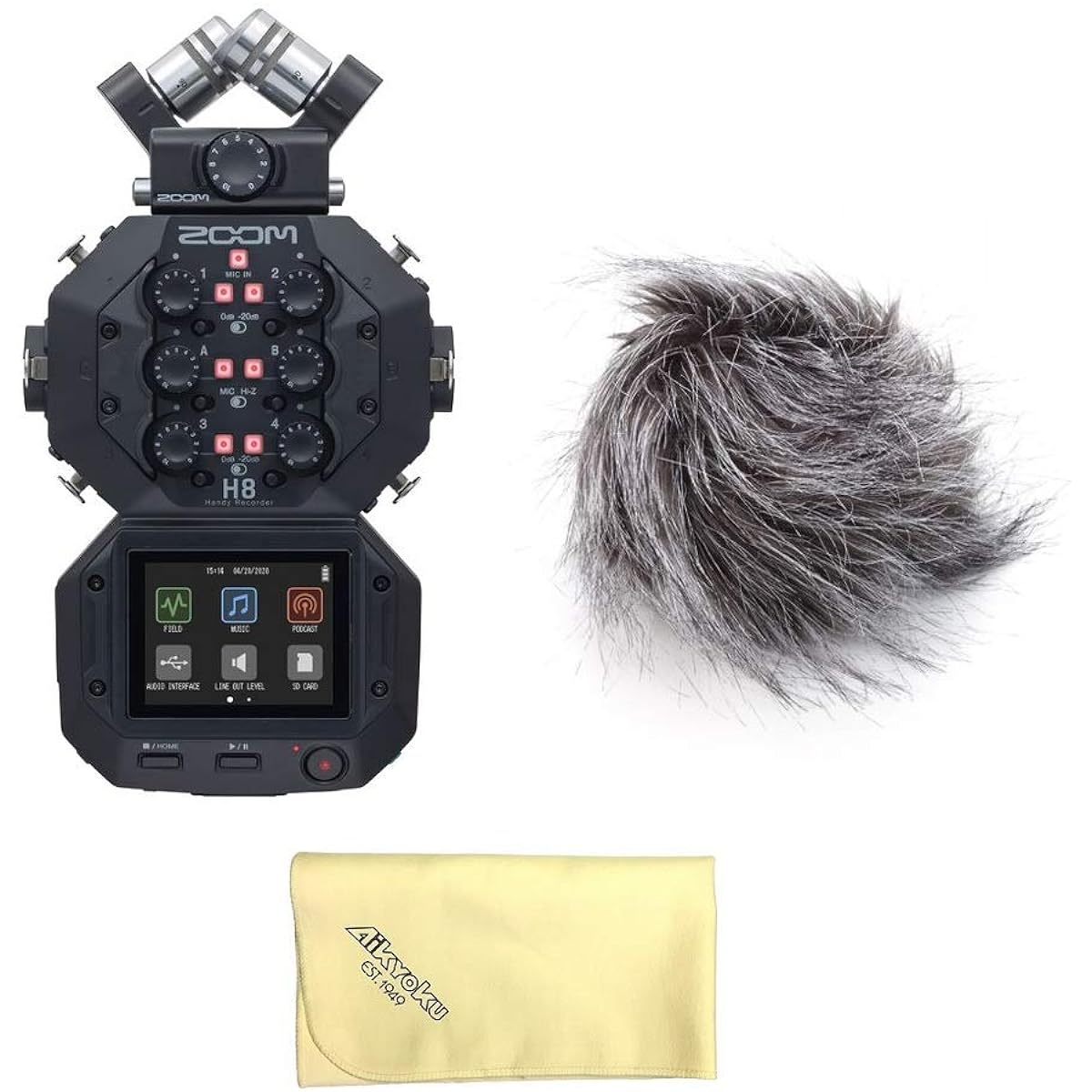 [With favorite song cross] [Genuine Hairy Windscreen/WSU-1 included] ZOOM Zoom H8 App-based multipurpose handy recorder