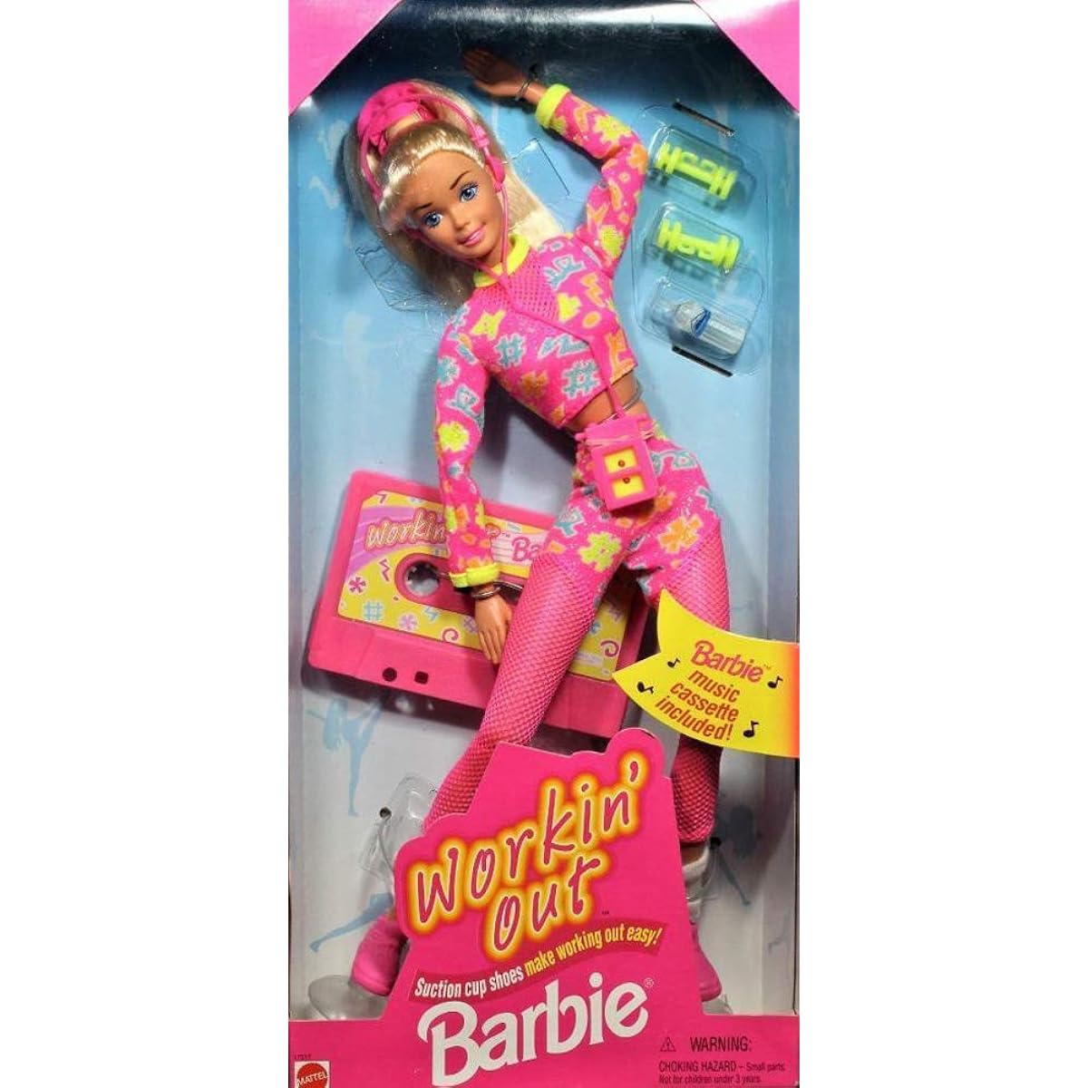 Barbie Workin' Out Doll (1996) by Mattel [parallel import goods]