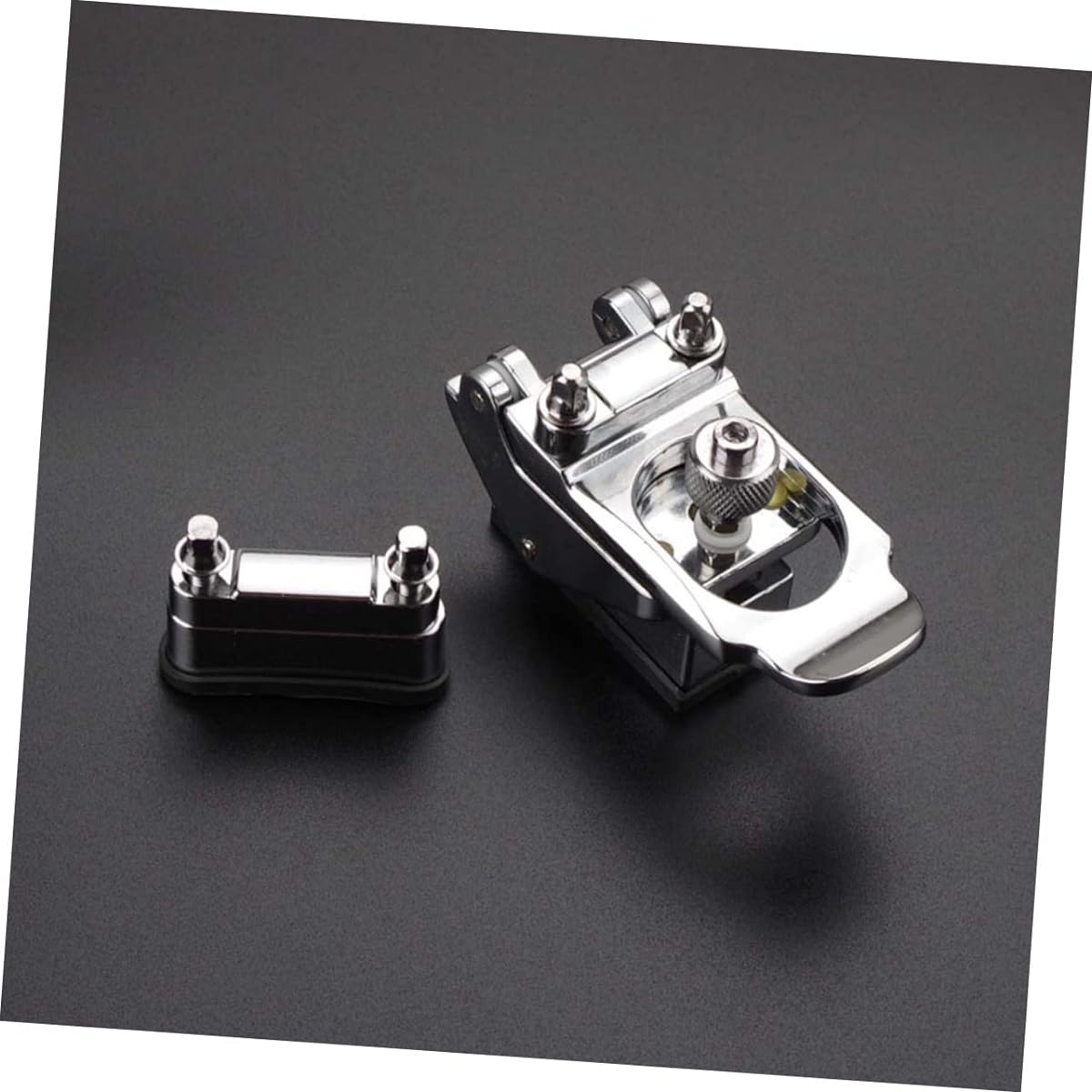 Vaguelly Regulator Snare Plate Drum Parts Drum Repair Tool Snare Drum Deluxe Class Snare Throw Off Drum Maintenance Tool Snare Butt Plate Stainless Steel Instrument Replacement