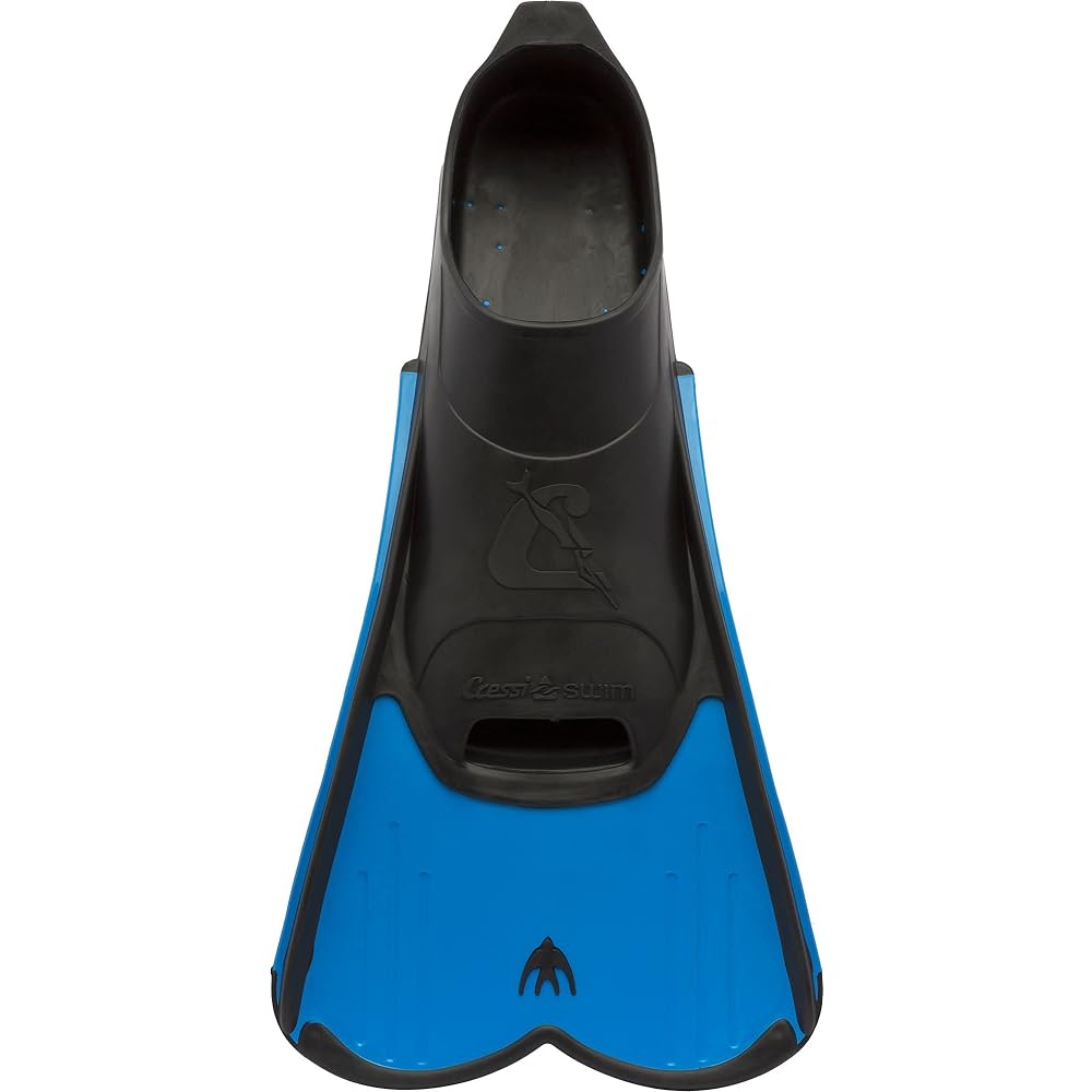 CRESSI Swim Fin [LIGHT] For Practice and Strengthening, Short Blade, Full Foot, Soft Foot Pocket, Suitable for Travel [Genuine Product]