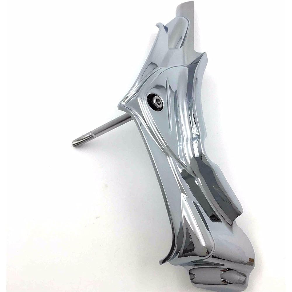 XKH-Chrome Cylinder Base Cover Compatible with 2007-2016 Electra Glide Road Glide Road King Street Glide Trike / 2006-2017 Dyna Model [B01M59CPWT]