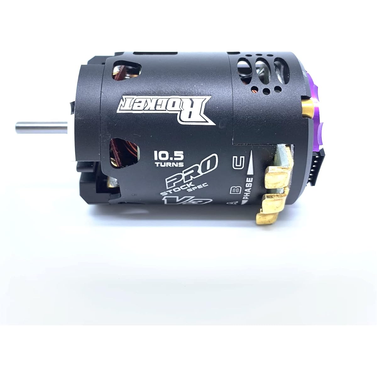 Rocket 540 V3 Sensored Brushless Motor 10.5T for Super Stock 1/10 RC Racing Car Truck Crawler