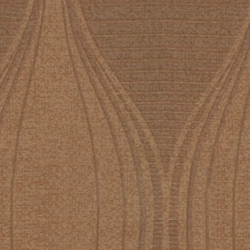 Set of 2 blackout flame retardant drape curtains (with 2 tassels) Wave Beige 150x135cm Washable Shape stable J-19119
