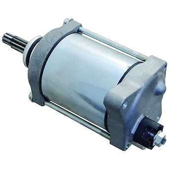 Starter Compatible with Honda TRX420 TRX420FA TRX420FE TRX420FM ATV TRX420FE FM FOURTRAX Rancher 4X4 SM18 2007-2009 07 08 09 31200-HP5-601 31200HP5601 31200 HR0F01 SMU0418 41054135.