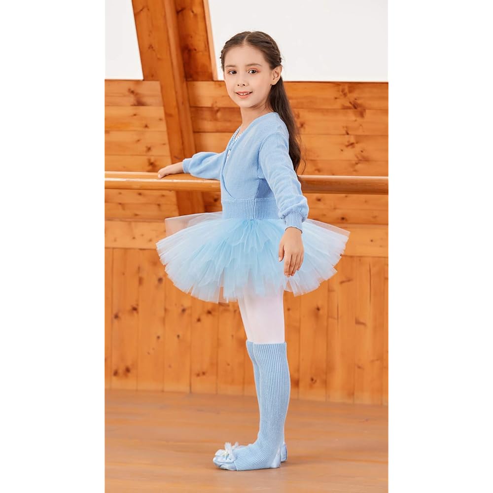 Manana ma35 Cachecoeur Sweater Ballet Kids Junior Warm-up Thermal Wear