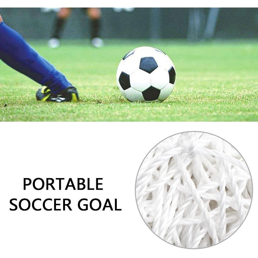 Soccer Goal Net Replacement Goal Net Soccer Practice Football Net Official Size Standard Size 5-a-side, 7-a-side, 11-a-side