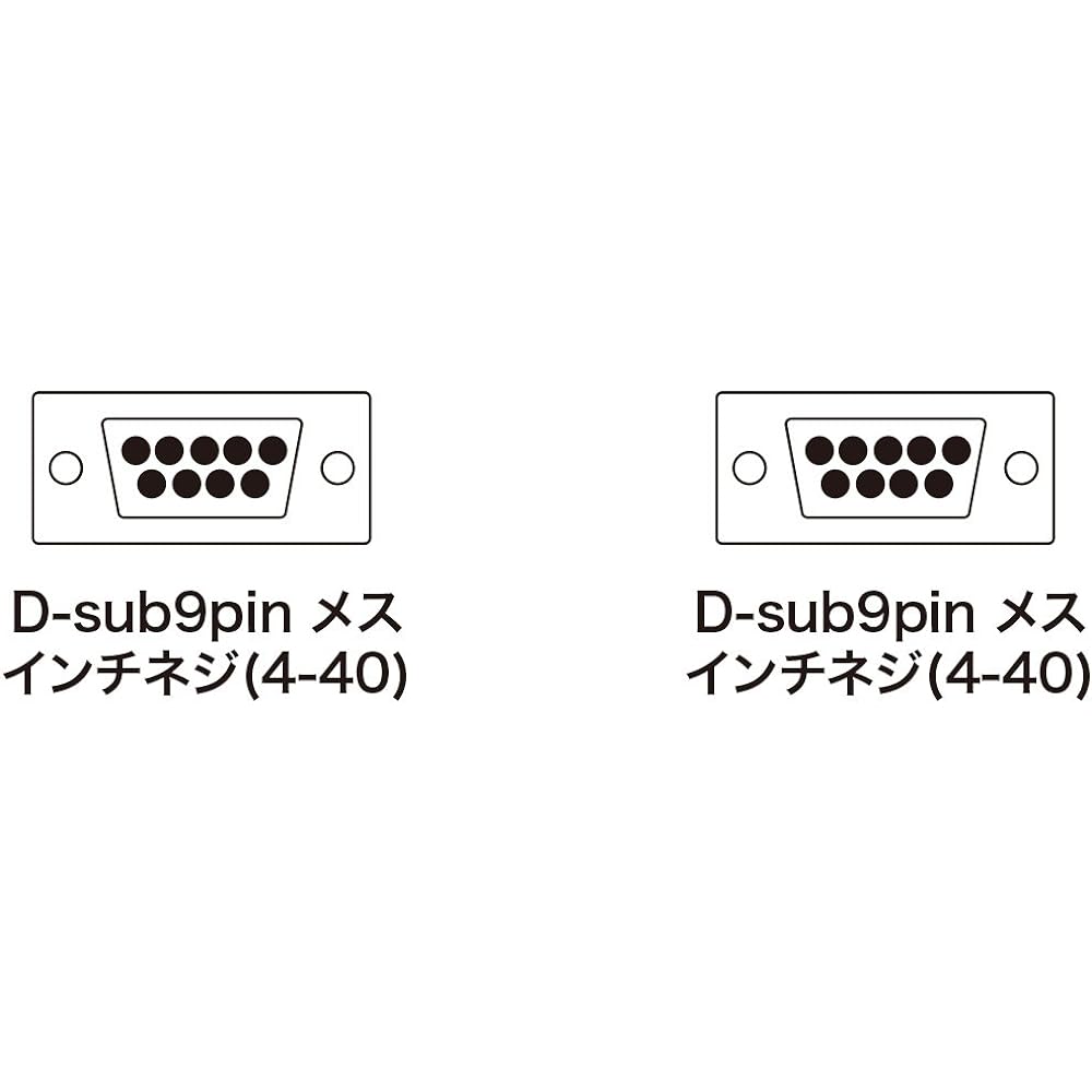 Sanwa Supply RS-232C cable 10m KRS-403XF10N
