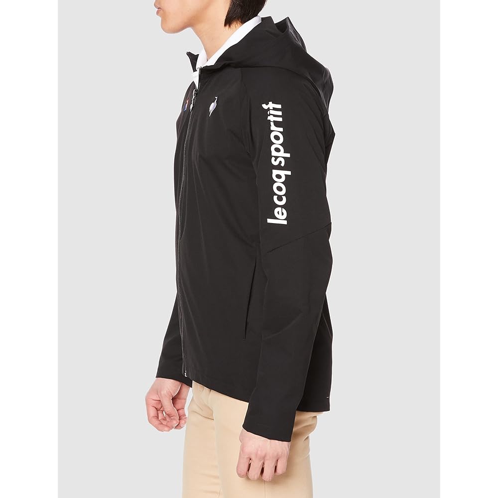 [Le Coq Sportif] Windbreaker [EC Exclusive] Windbreaker, Sweat Absorbent, Quick Drying, Stretching, Training, Walking, Golf, Everyday Use, Men's