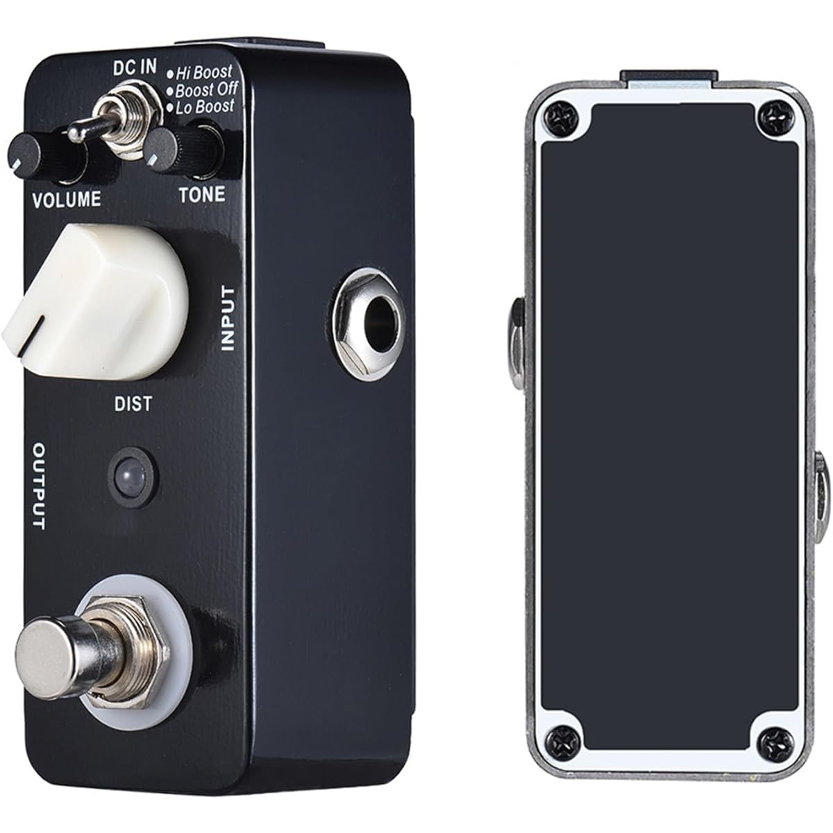 Modulation Guitar Pedal Heavy Metal Distortion Guitar Effect Pedal True Bypass Full Metal Shell, 3 Working Modes