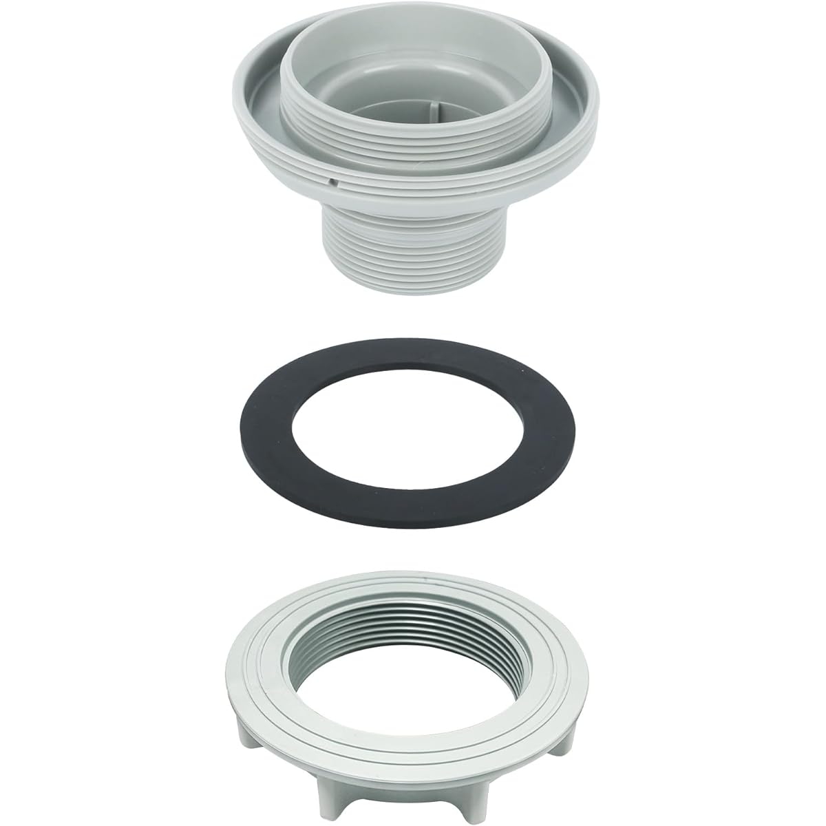 Pool Hose Connector Intex Parts 10744 10256 10255 Thread Strainer Connector Nut Washer (3 Sets)