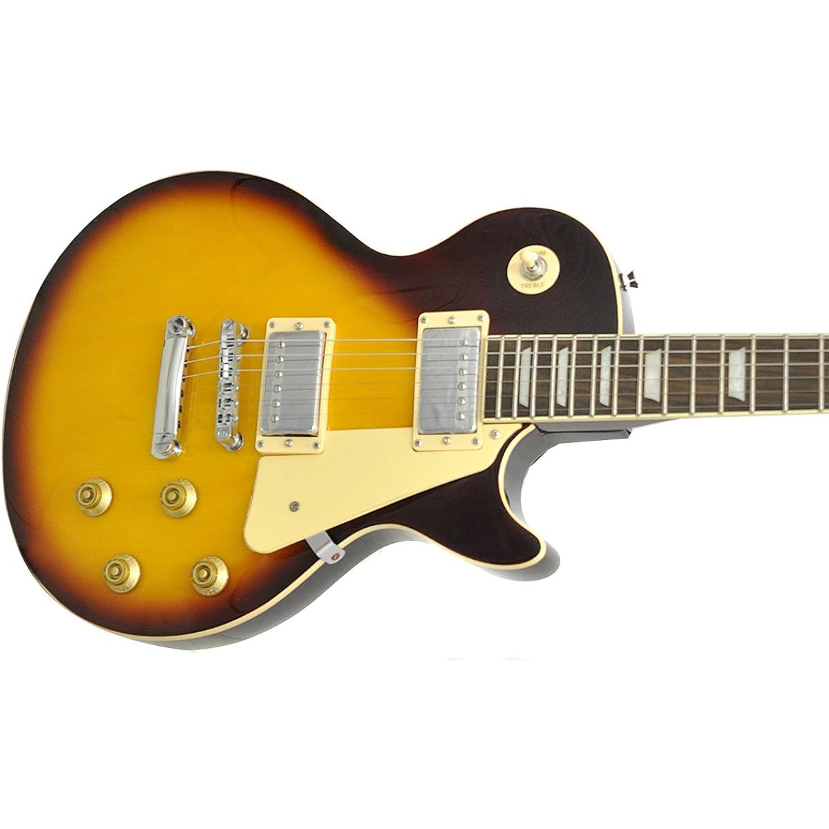 PLAYTECH Electric Guitar LP400 Cherry Sunburst Les Paul Type