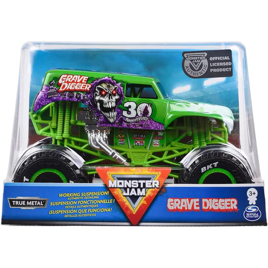 Monster Jam 2020 True Metal 1:24 Scale Special 30th Anniversary Graveyard Digger