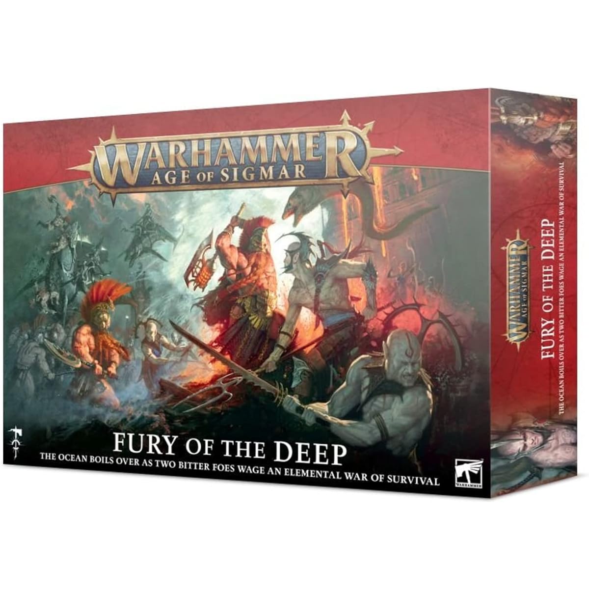 Games Workshop - Age Of Sigmar: Fury Of The Deep (Fire Slayer vs. Eidolon Deepkin Battle Box)