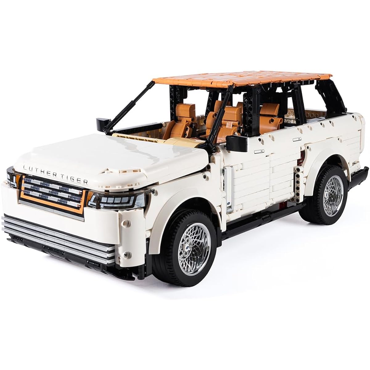 MISINI 10512 Off-Road Vehicle 1:8 Vehicle Building Blocks Set Iconic Car Model Toys for Adults Gifts and Display Compatible with Logo (3180 Pieces)