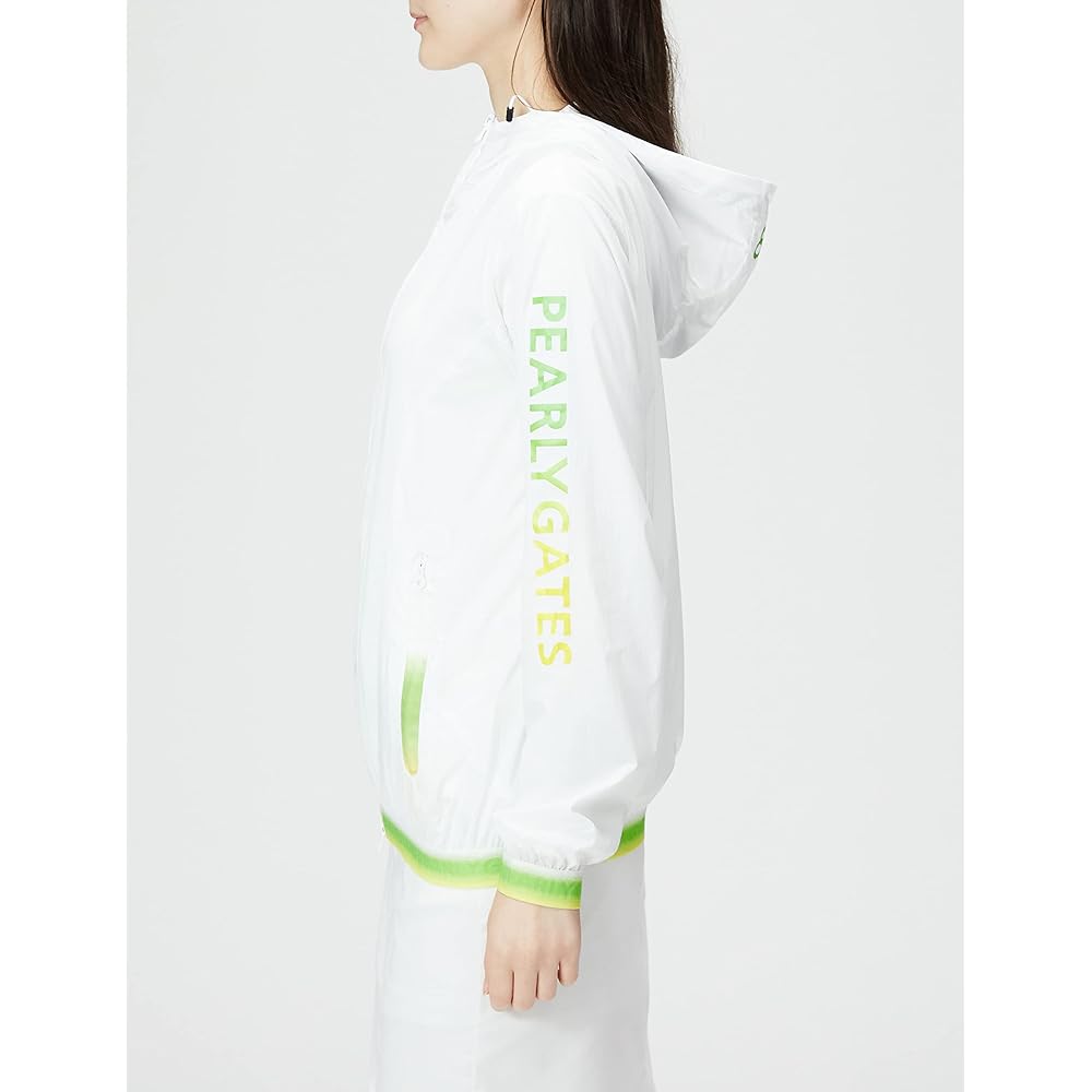 [Pearly Gates] Women's water-repellent zip blouson (PERTEX QUANTUM AIR: waterproof) / Golf outerwear / 055-2220902
