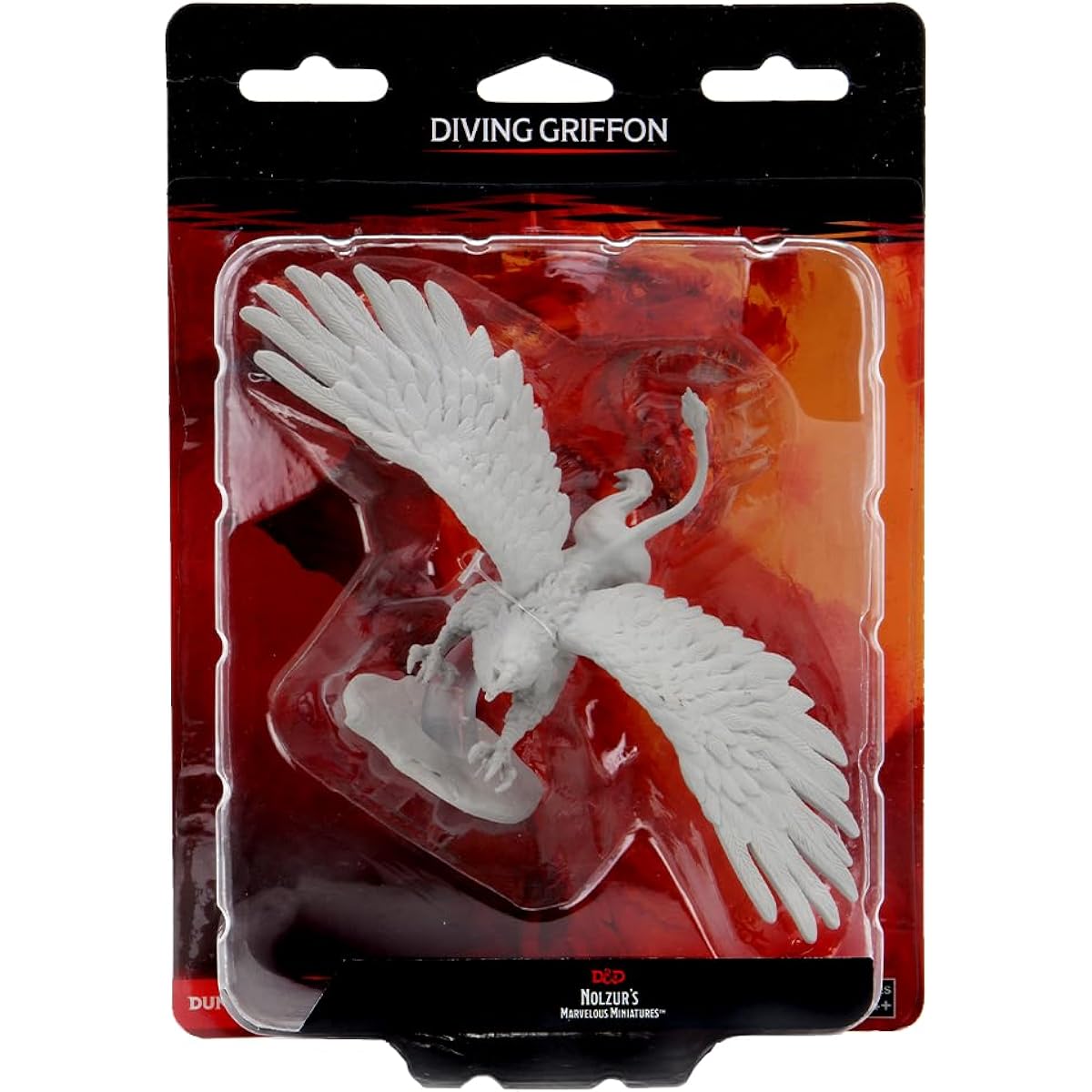 D&D Norzur Unpainted Miniatures W12: Diving Griffin
