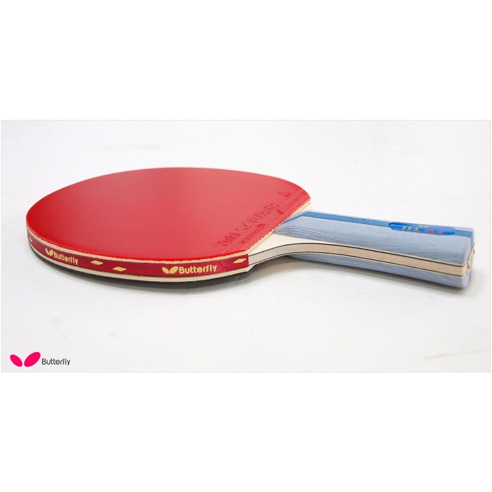 [Butterfly] Butterfly Shakehand Racket Double Side TBC-402 + Racket Case + Sports Towel Set Composition/Table Tennis Paddle Racket Grip Ping Pong TBC-402 Butterfly Table Tennis Paddles Racket Bat shake racket Grip Ping Pong