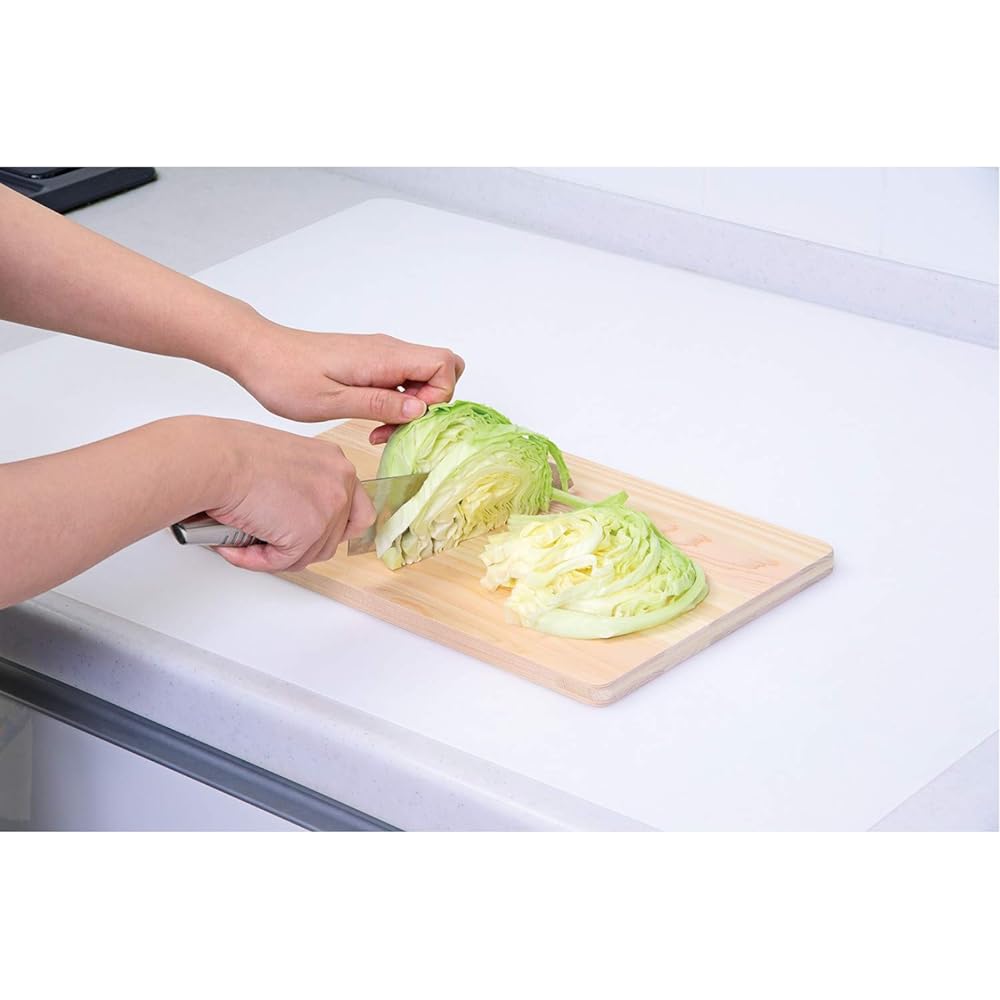 Alphamic Silicone Mat Cooktop Protective Anti-Slip Anti-Scratch Anti-Stain Approx. Height 60 x Width 80cm Roll up and Store Freely Cut Kitchen Utensils Milky White 09450RC