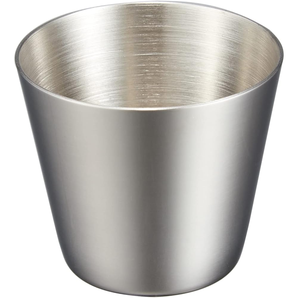 Belmont BM-242 Stainless steel cup 3P with leather case
