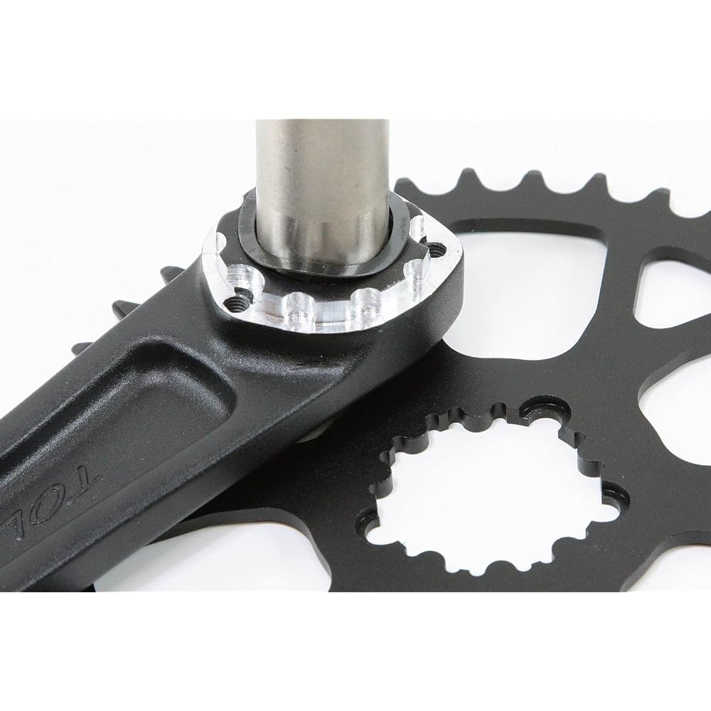MicrOHERO Road/MTB Crank Set Single 40T/42T/48T/50T/52T 170mm 11/12 Speed Compatible CNC Integrated Chainring BB68 Compatible Hollowtech II Compatible SRAM Direct Mount Compatible Narrow Wide TOL-TL70