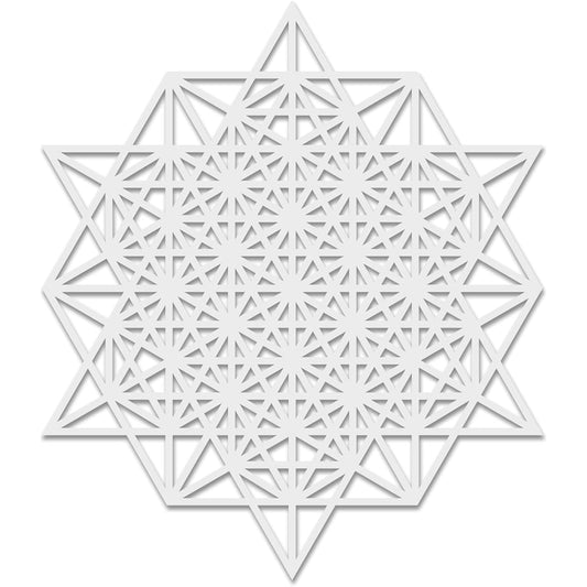 Sacred Geometry Metatron Stencil - Reusable Stencil for Coloring Books - DIY Sacred Geometry Metatron Home Decor