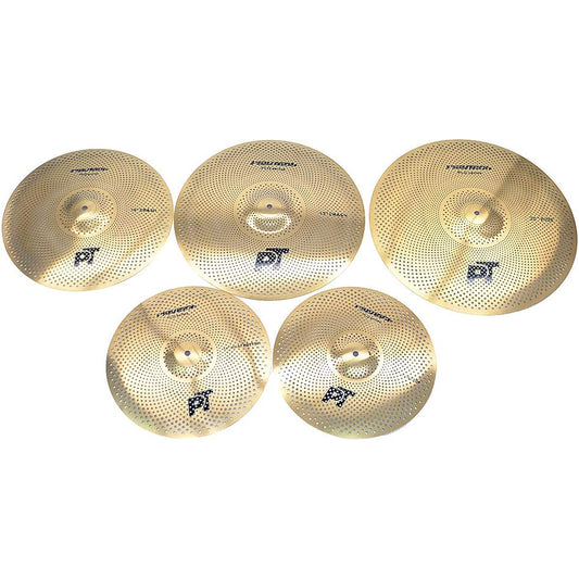 PLAYTECH Reduce Volume Cymbal Set PLQ Reduce Volume Cymbal Golden
