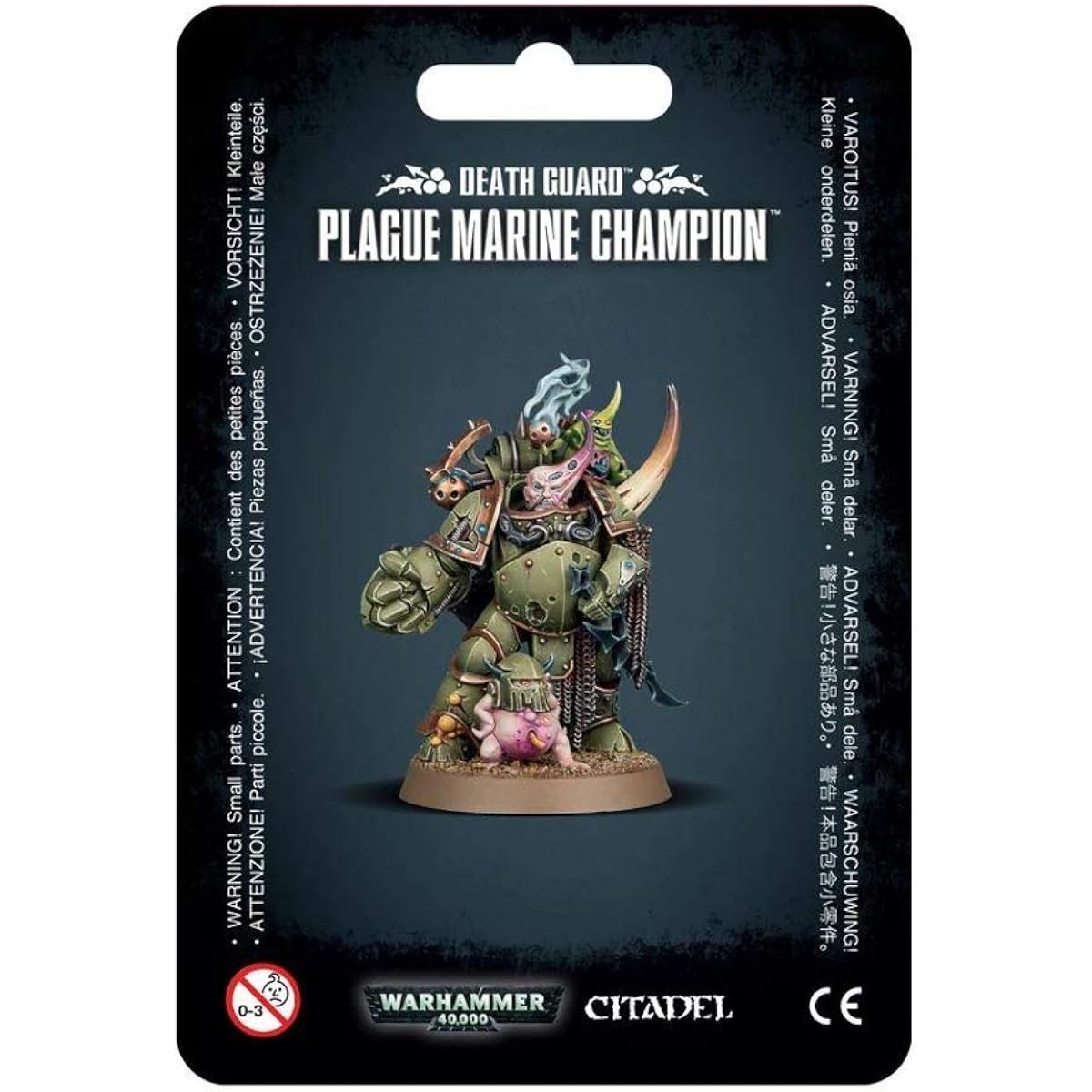 Games Workshop Jeux Atelier 99070102007 Death Guard Peste Marine Champion Miniature