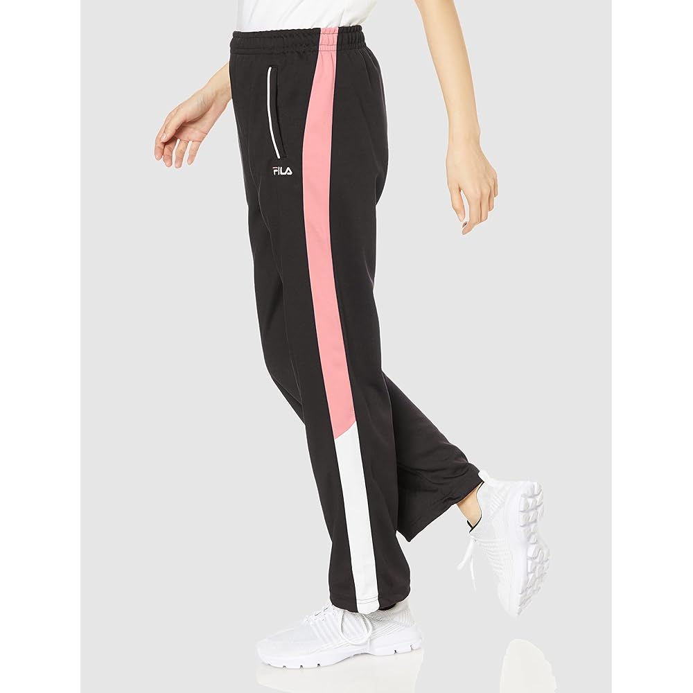 [Fila] Women's Jersey Pants, Bottom, Sideline Sportswear, Training Wear, Long Pants, Running, Gym, Lined Jersey, Track Pants, Long Pants, Brand FL1529-B