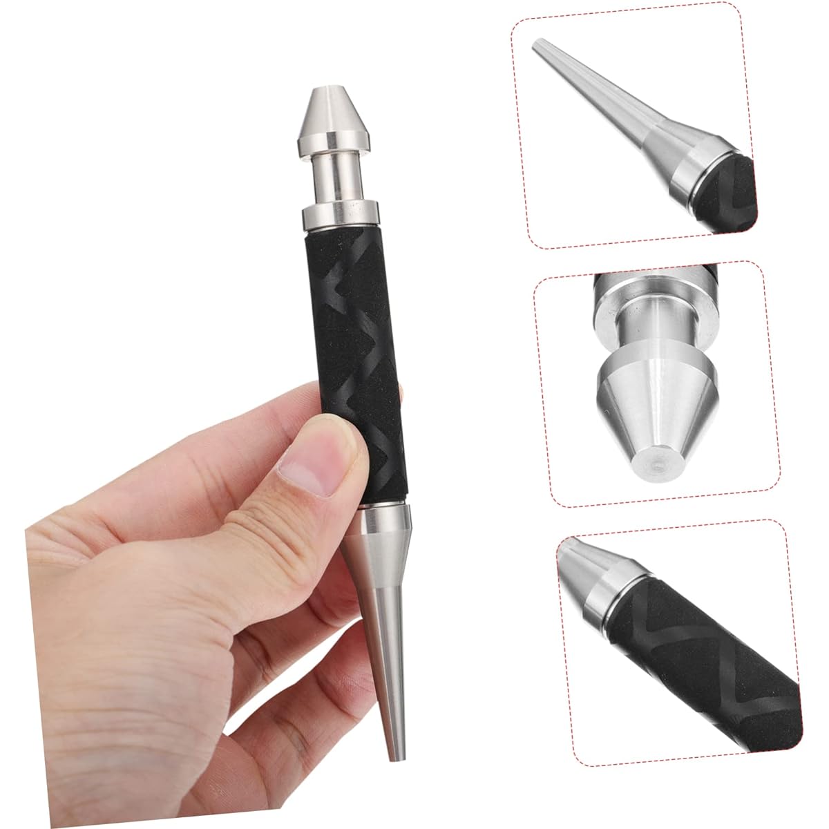 VICASKY 8pcs Trumpet Mouthpiece Adjustment Trumpet Accessories Cleaning Tool Guitar Tool Trumpet Tool Small Nozzle Maintenance Supplies Repair Tool Steel