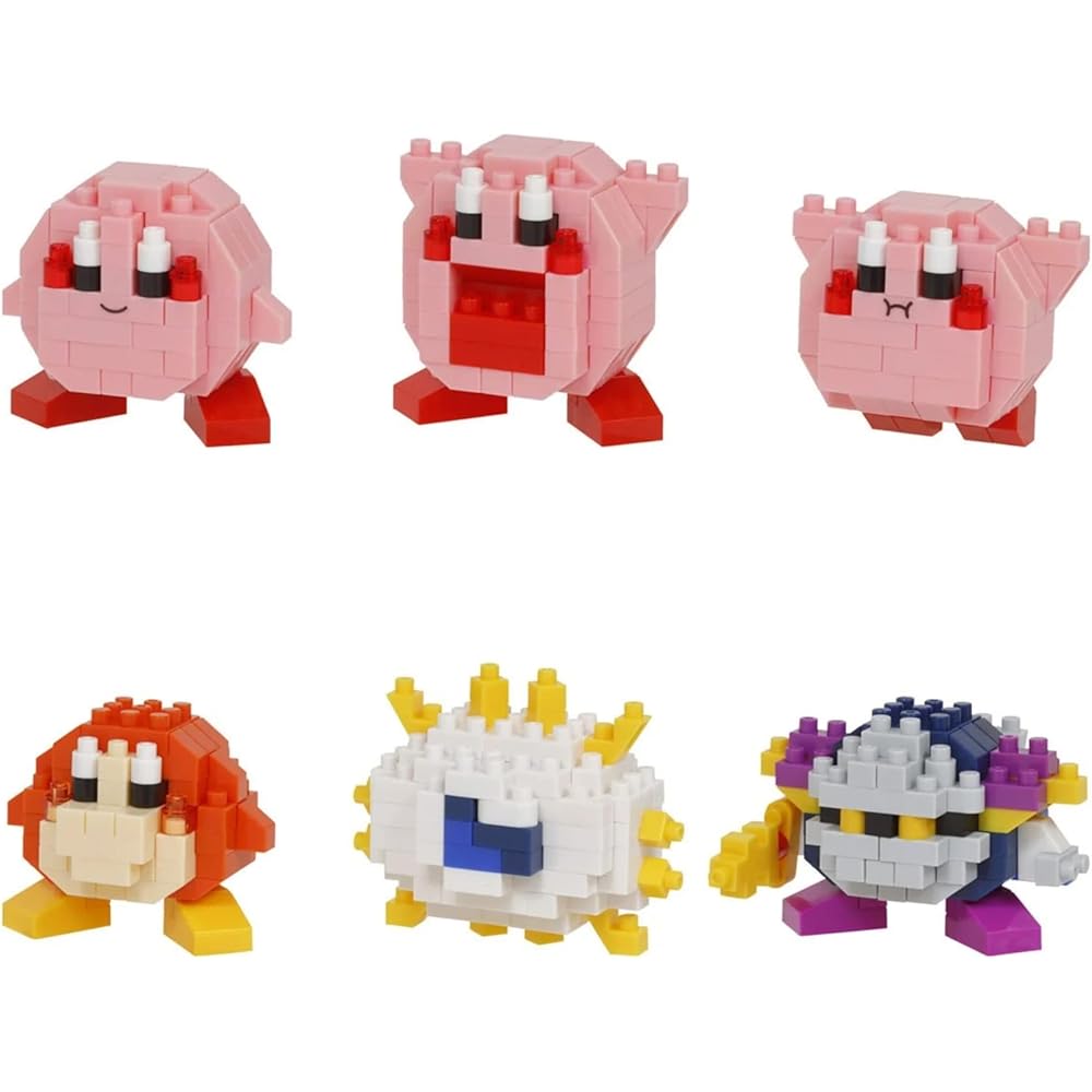 [Kawada Kirby of the Stars Mini Nano Set] Mini Nano Kirby of the Stars (BOX) NBMC_29S BOX product 1BOX = 6 pieces, total 6 types + Mini Nano Kirby of the Stars vol.2 (BOX) NBMC_46S1BOX = 6 pieces, total 6 types