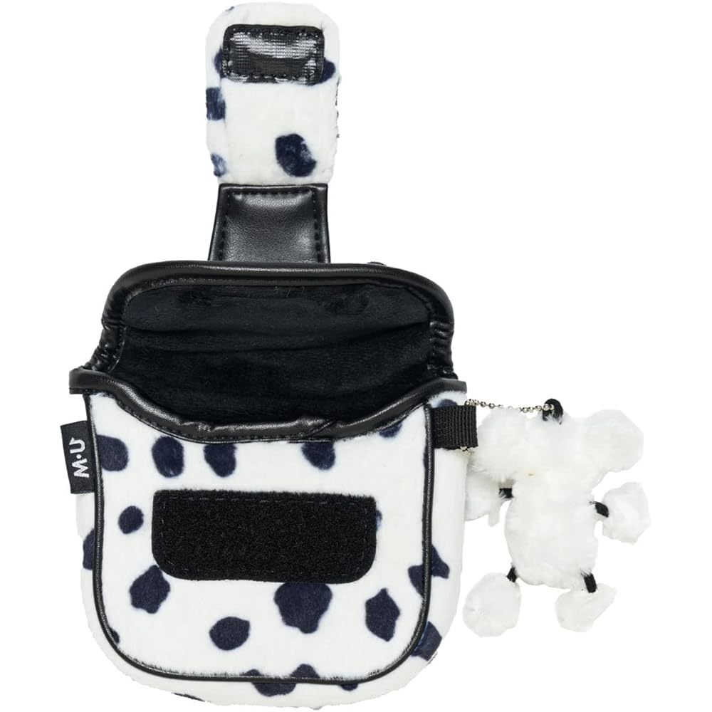 MU SPORTS Dalmatian pattern Spyder type putter cover 703H6538 Ivory