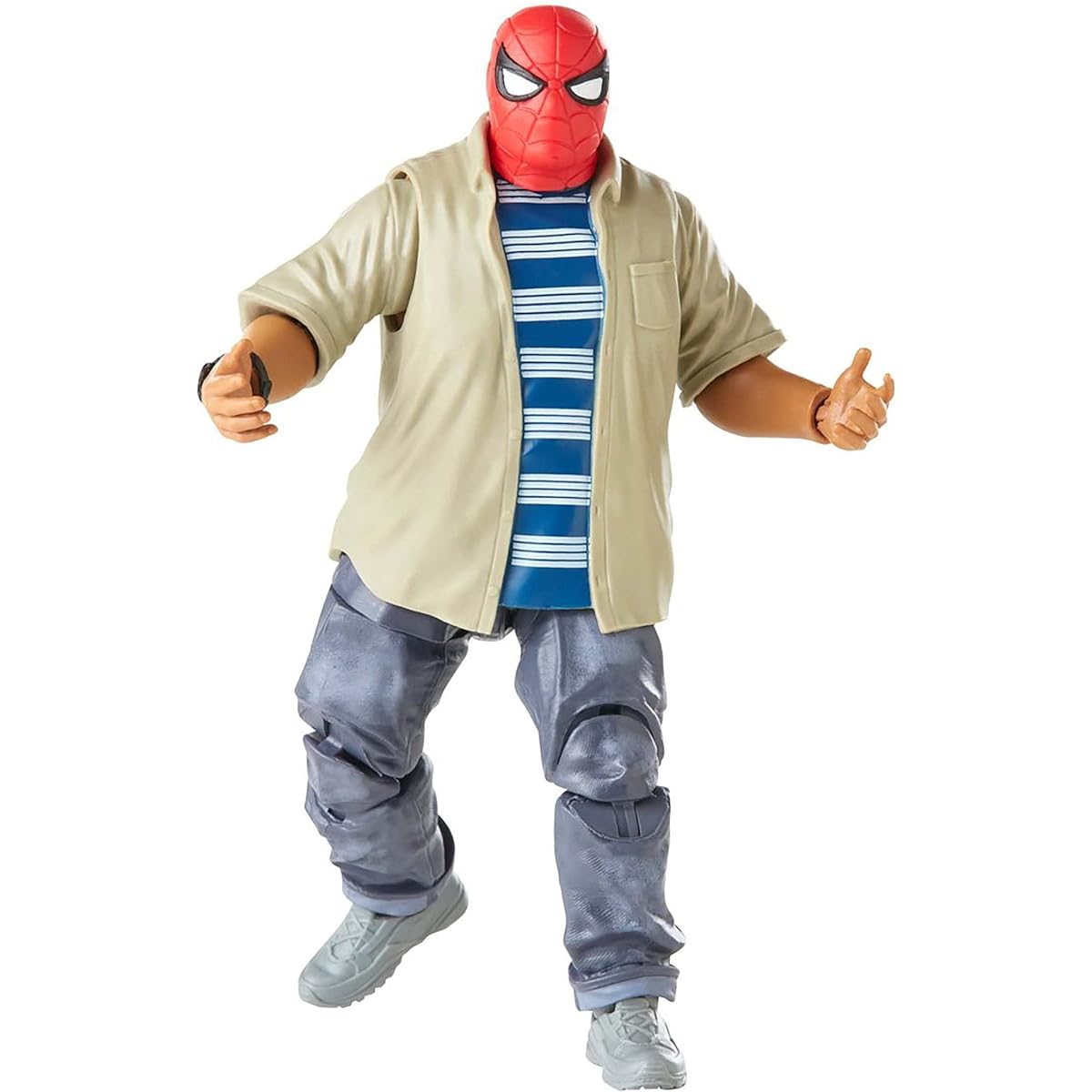 Marvel Hasbro Legends Series Spider-Man 60th Anniversary Peter Parker and Ned Leeds MCU 2-Pack 15cm Action Figure with 7 Accessories, Multicolor F3457