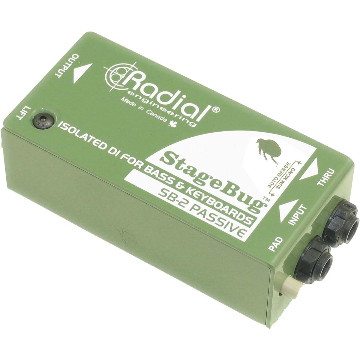 Radial Radial Passive DI Box StageBug SB-2 Passive [Domestic regular import product]