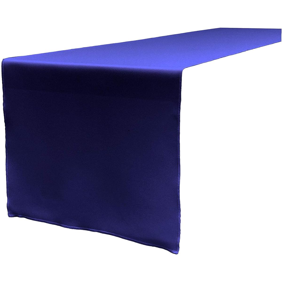 Table Runner Polyester Seamless 14 x 120 Inch, Broward Linen 14X120 INCH Blue