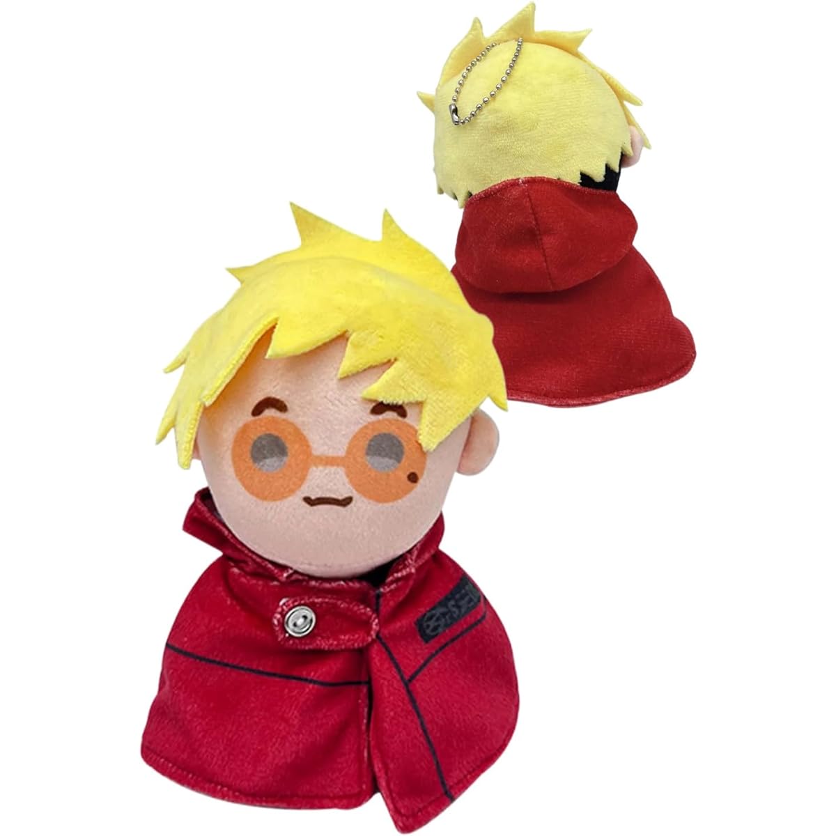 Ruleewe Trigun VASH The Stampede Plush Anime Stampede Figure Stuffed Animal Doll Keychain Gift Supplies